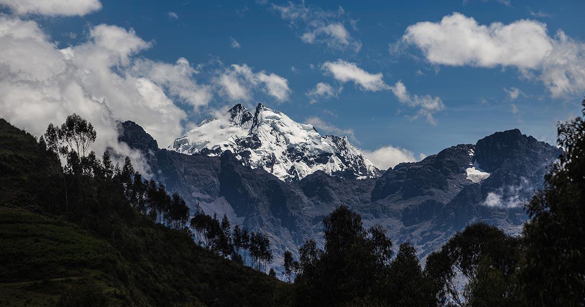 Peru is filled with many dramatic Andean summits. Photo by Peru For Less.