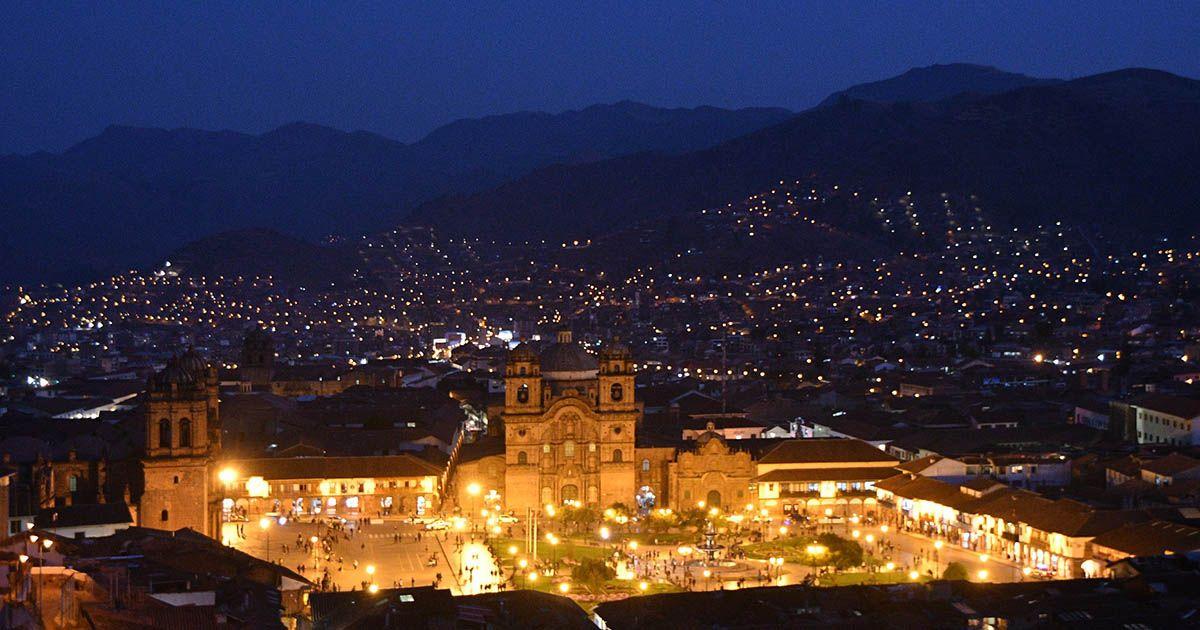 Cusco city at night. Photo by willthebear on Pixabay.