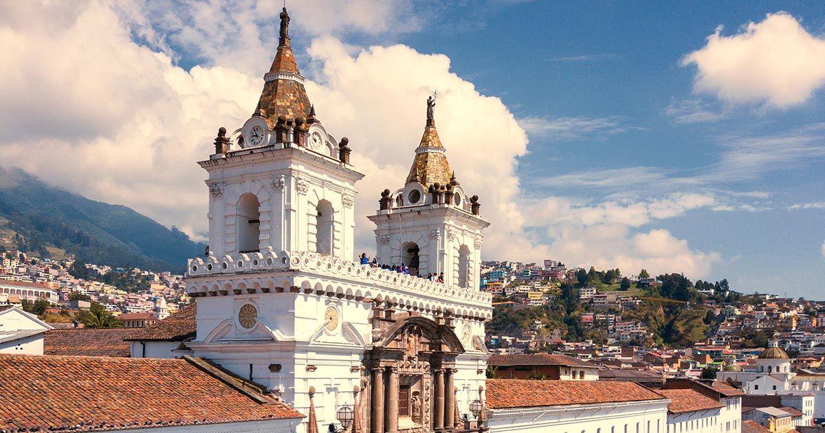 The Church and Monastery of San Francisco, the oldest church in Quito, Ecuador. Photo by Andrés Medina on Unsplash.