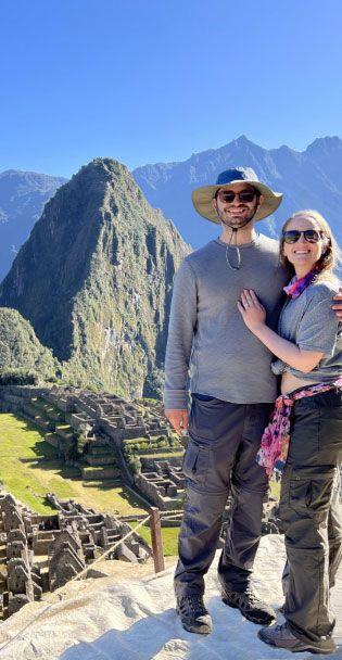People at Machu Picchu