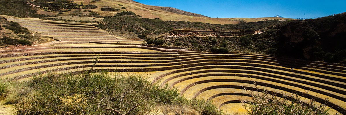 The mysterious Inca ruins of Moray in Peru's Sacred Valley
