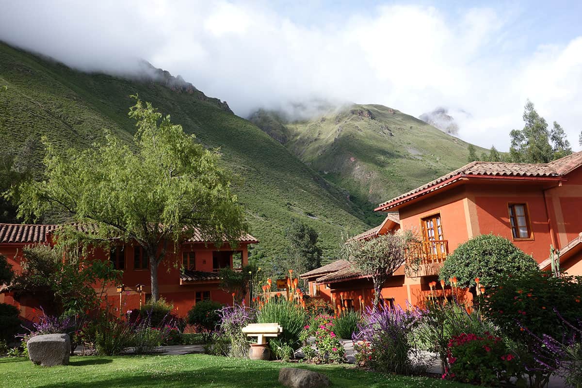 A hotel in the town of Urubamba in Cusco's Sacred Valley